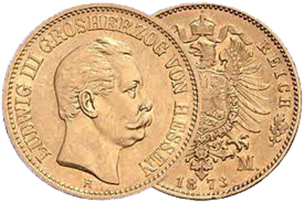 Seit 1848 regierte Großherzog Ludwig III. von Hessen